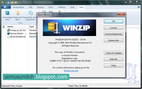 Winzip 18.5 Activation Code Free Download